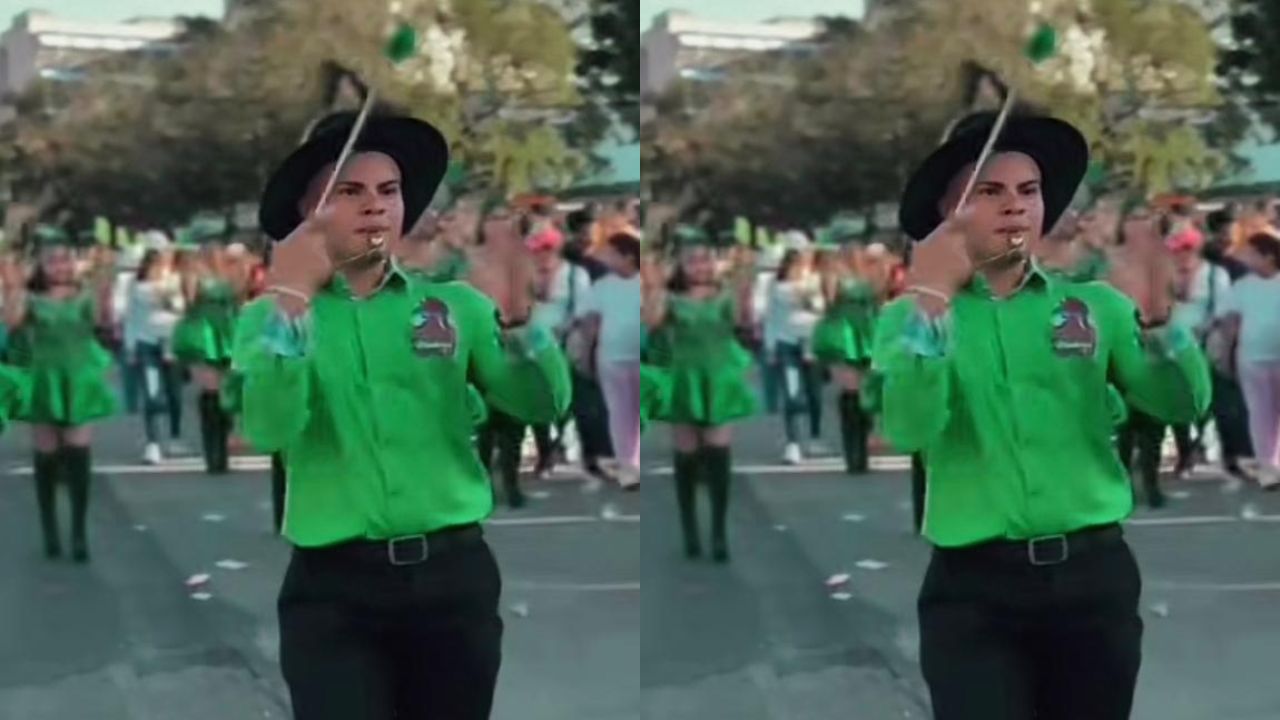 Delmer Reyes, estudiante y bailarín hondureño.