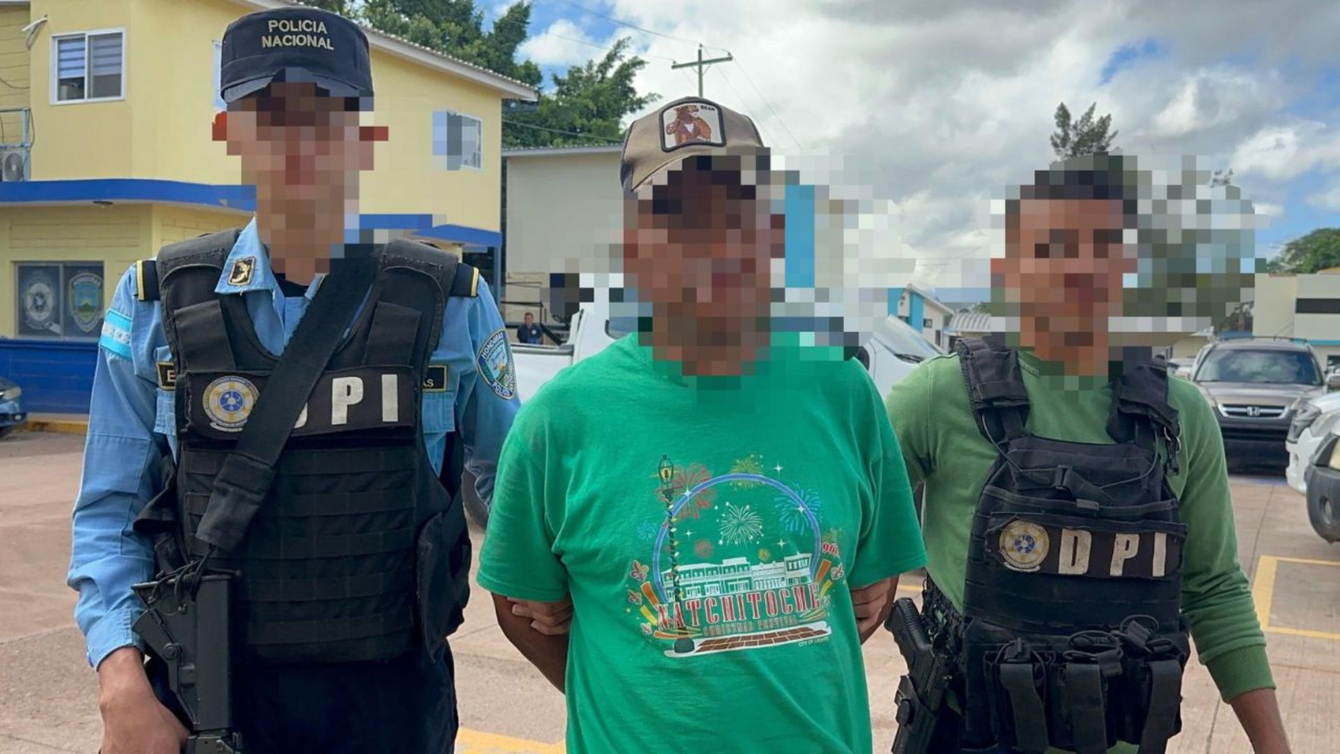 hondureño en estado de embriaguez