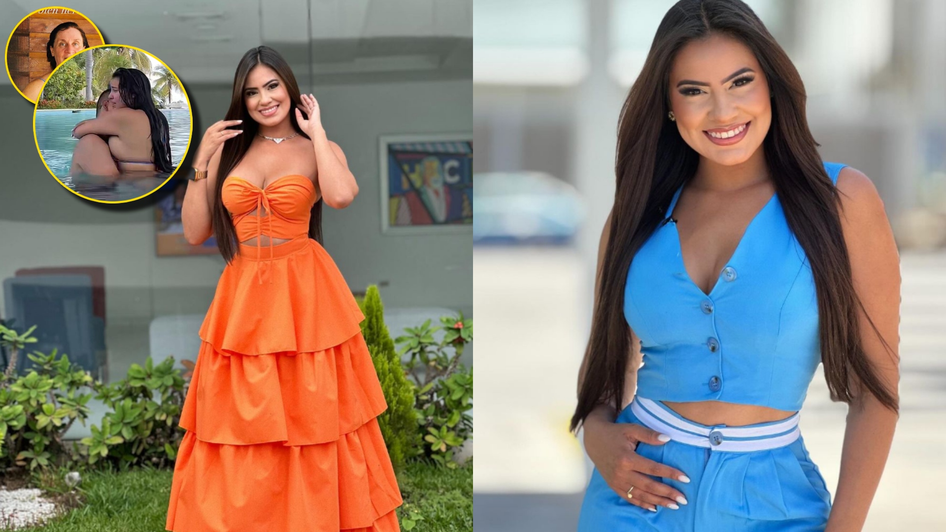 Javian Thompson y Alejandra Rubio
