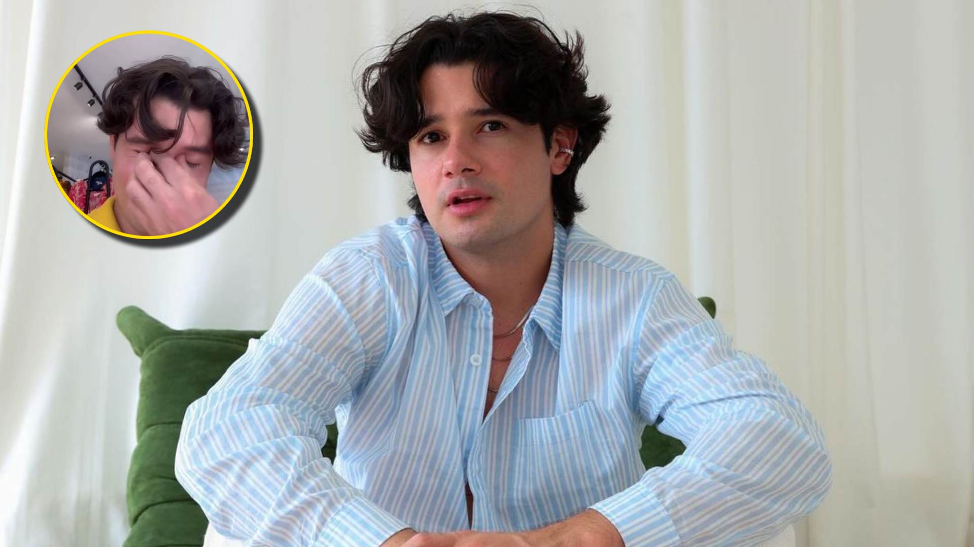 Facundo Caballero rompe en llanto; el motivo aquí