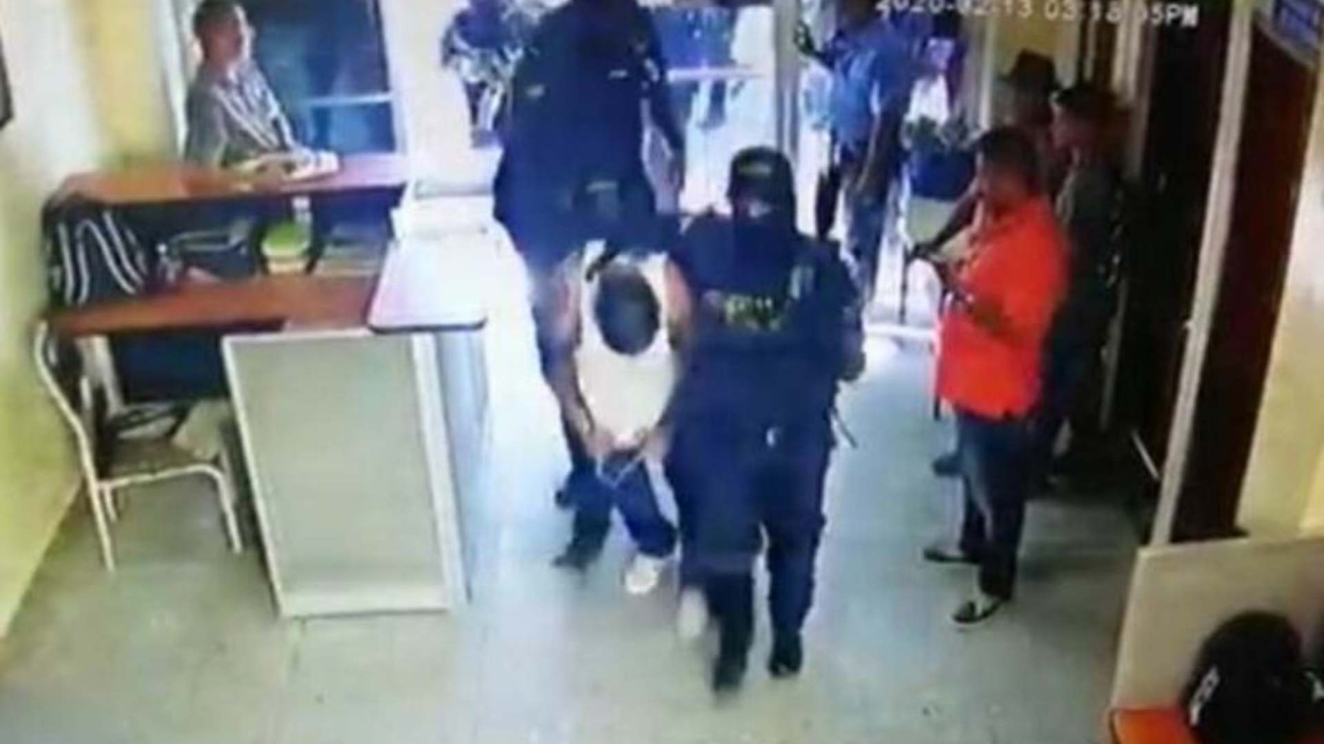 La fuga de "El Porky": MP destruye las armas