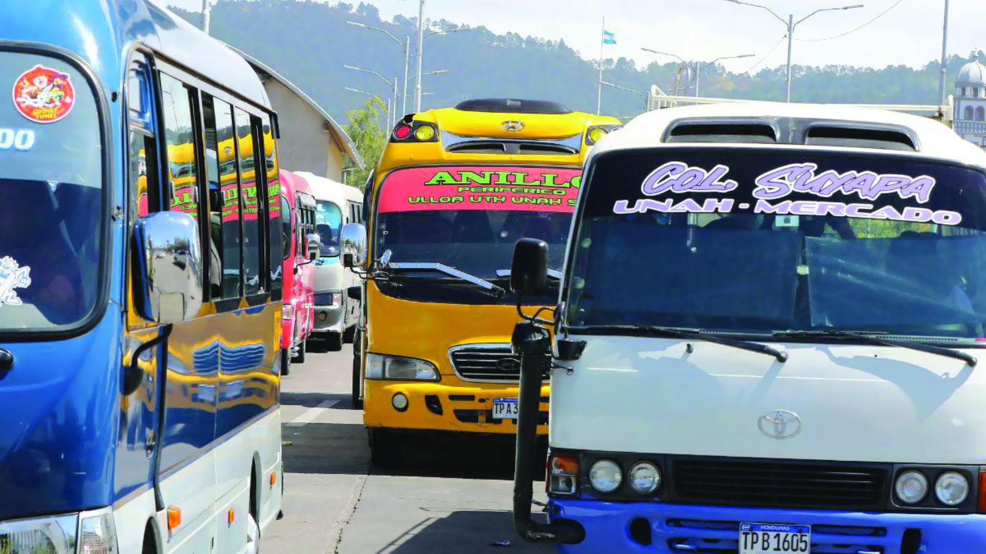 Paro de transporte lunes
