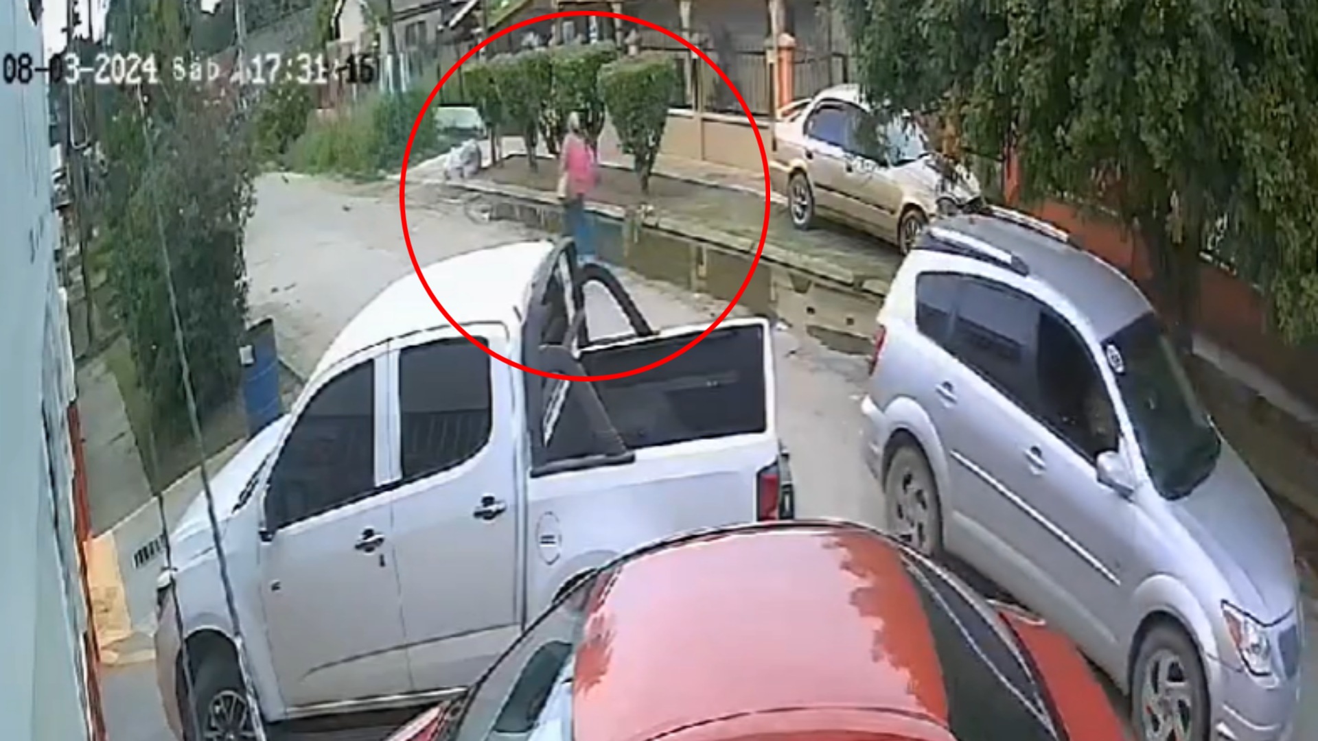 Capturan a conductor que atropelló a señora en Cortés