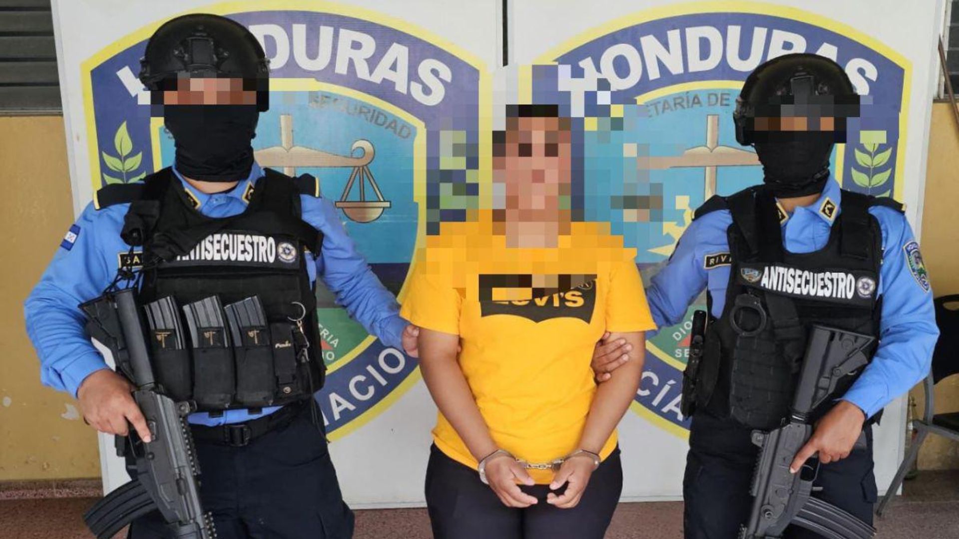 Capturan a mujer que fingió su secuestro por 60 mil lempiras para viajar a España.