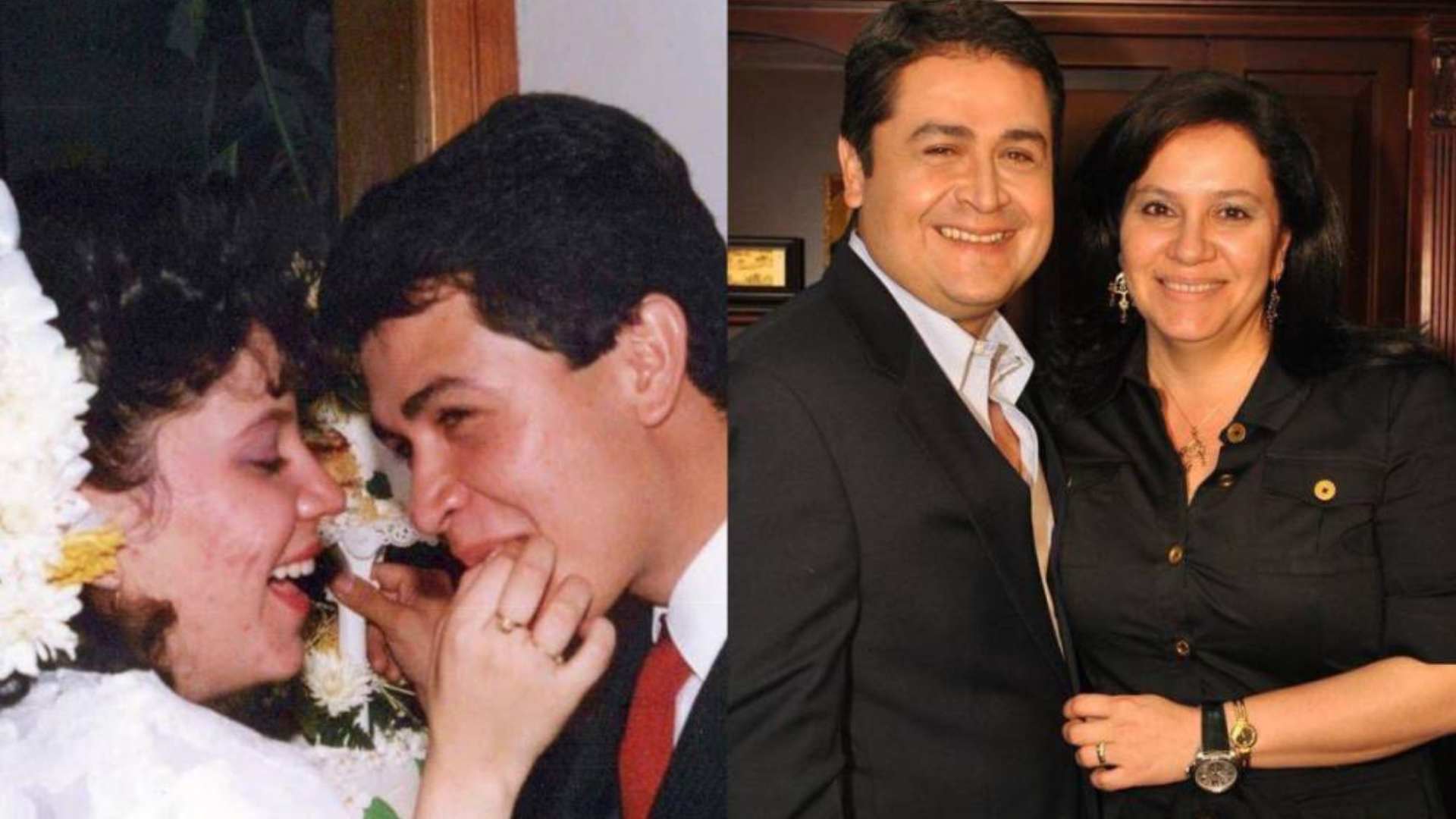 Ana García y Juan Orlando Hernández; su historia de amor aquí