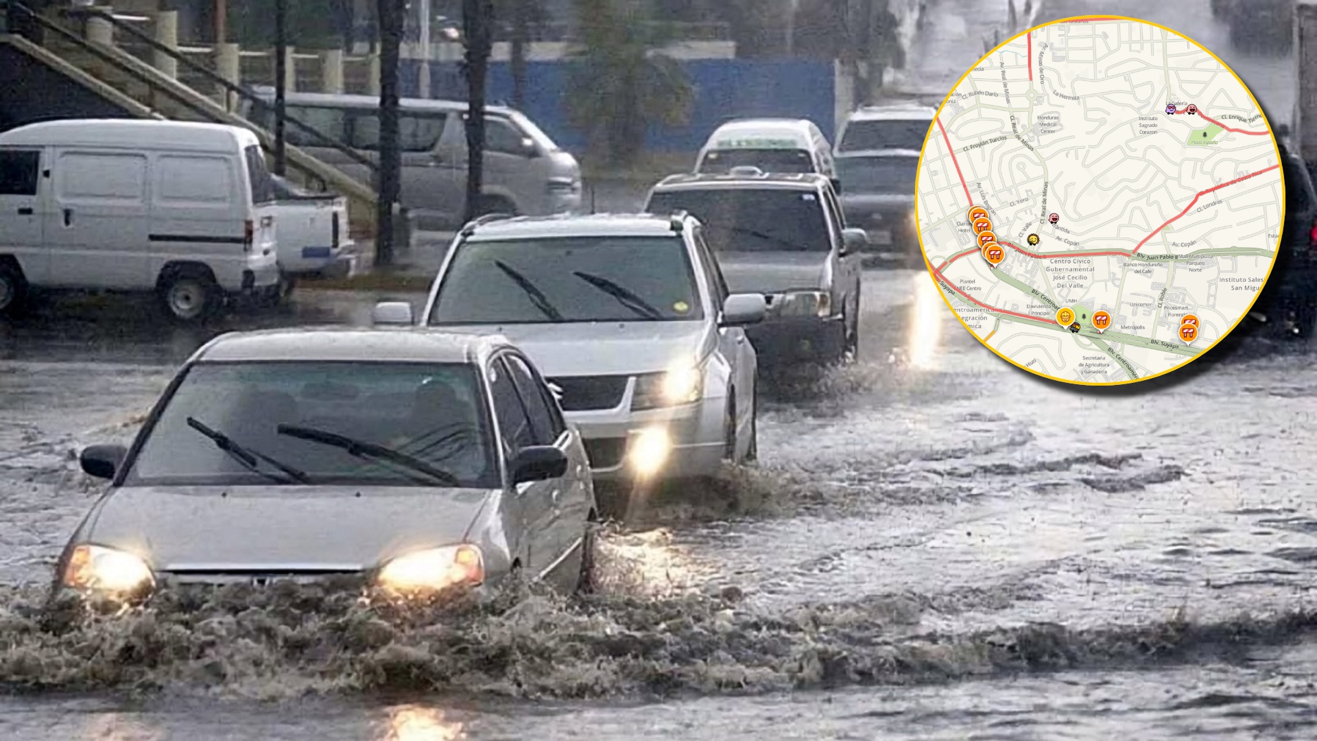 Tráfico en la capital