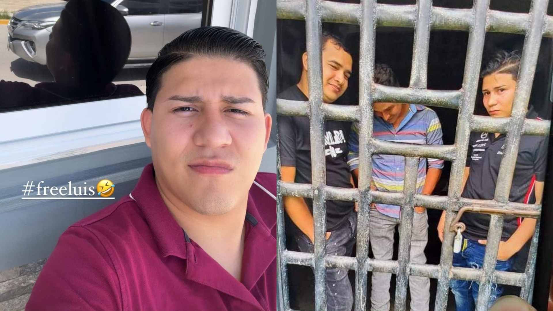 Tiktoker Luis Laboriel se bural de su captura en Copán