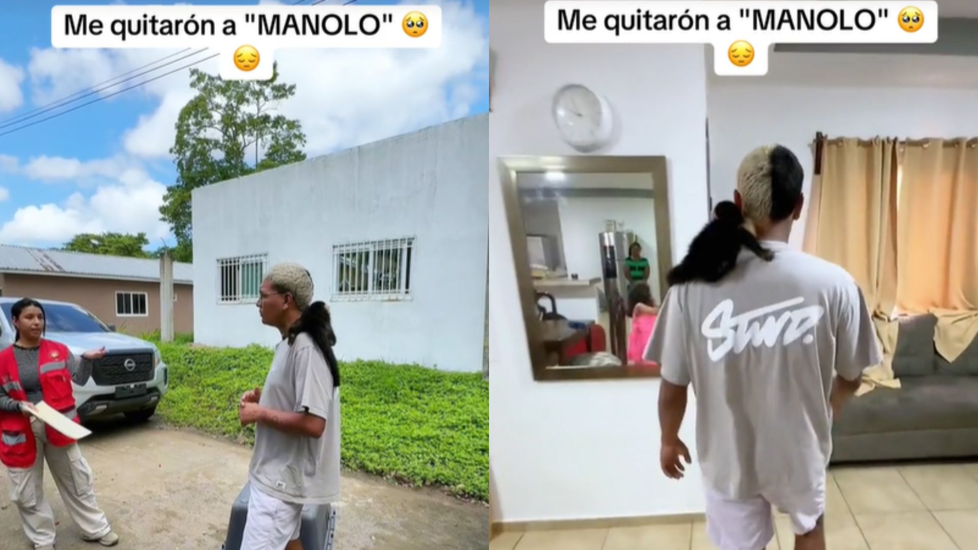 El tiktoker Supremo se despidió de su mono Manolo.