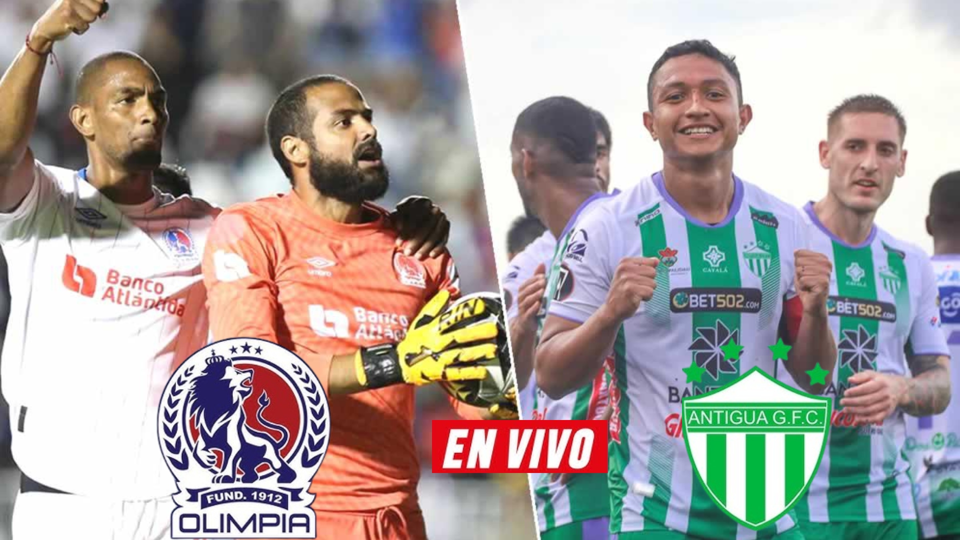 Olimpia vs Antigua FC EN VIVO Copa Centroamericana