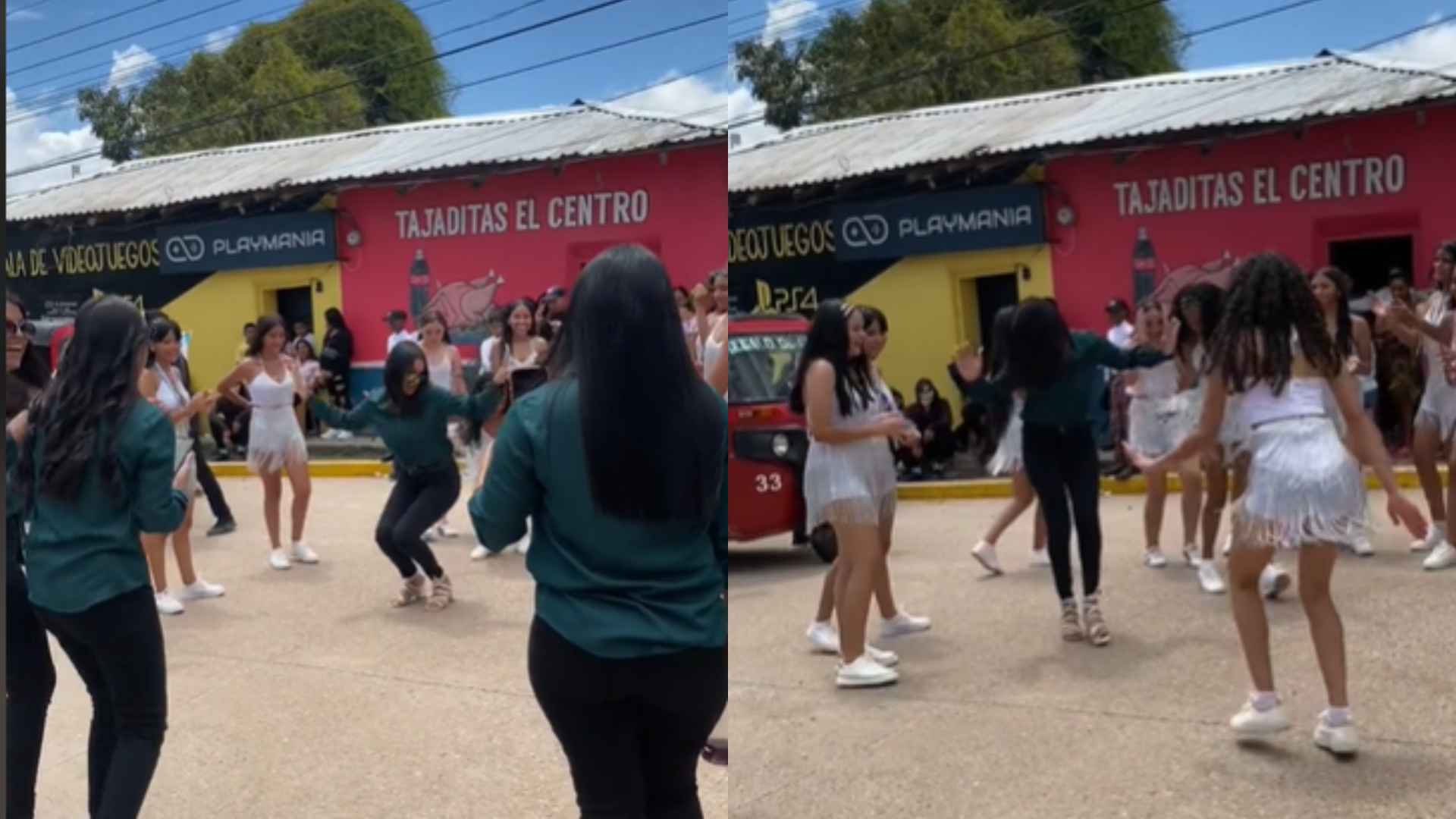 Palillonas hondureñas coreografías de playero