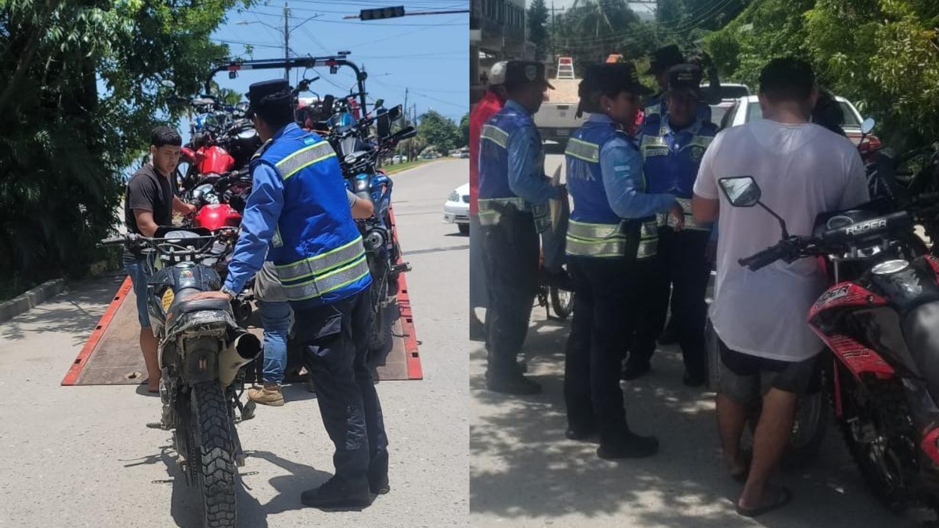 Policía Nacional intensifica operativos para decomisar motocicletas sin documentación o modificadas