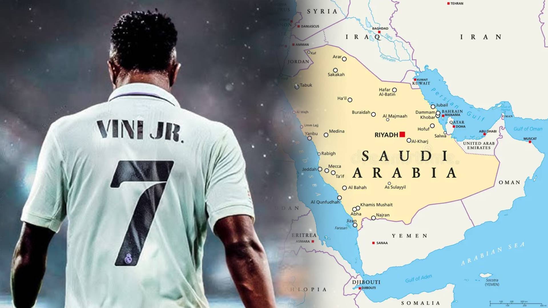 Vinicius Jr y Arabia Saudita