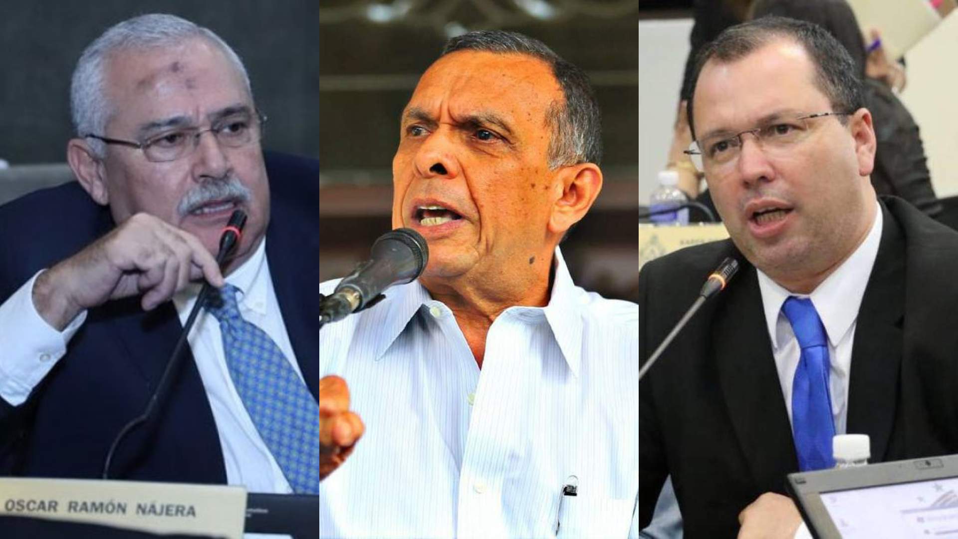 Mencionados en el juicio de JOH; primer político ente el MP