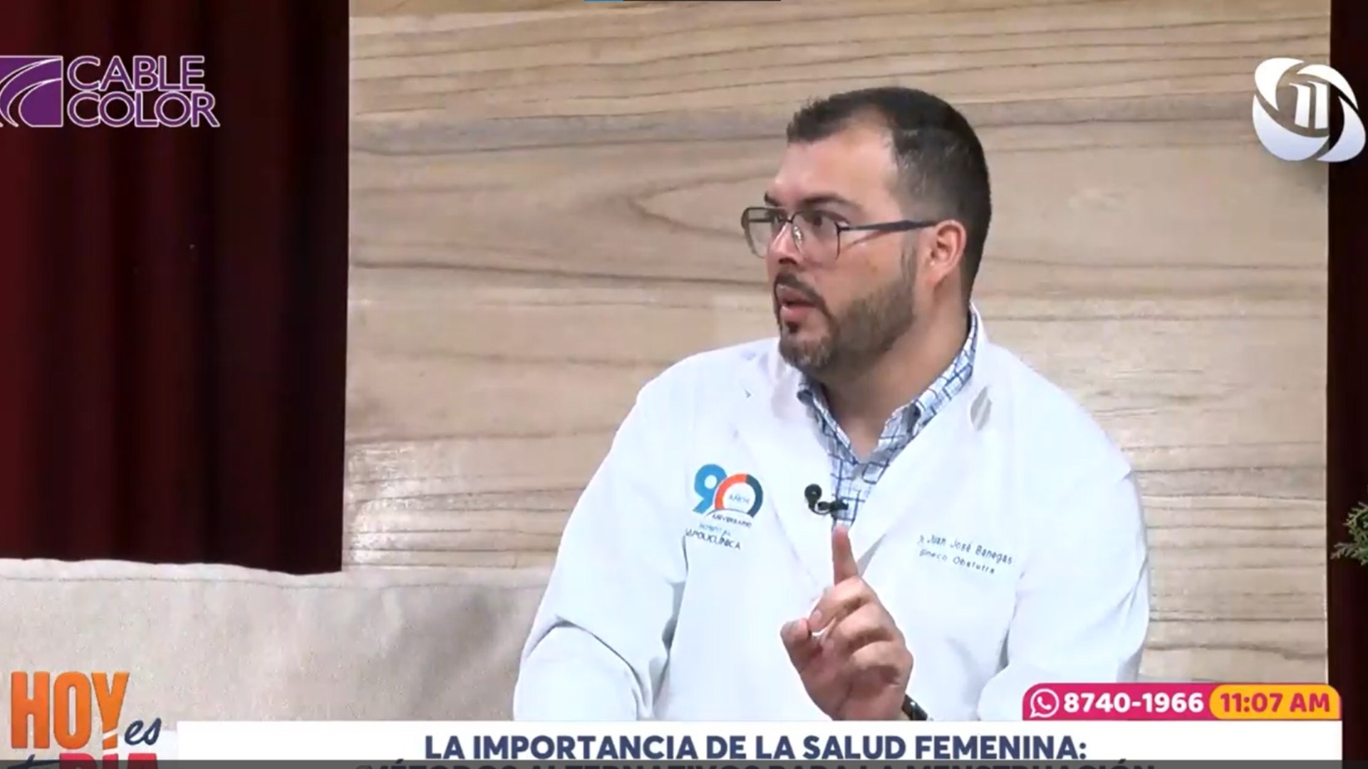 Especialista explica los avances y la importancia de la salud femenina en "Hoy Es Tu Día"