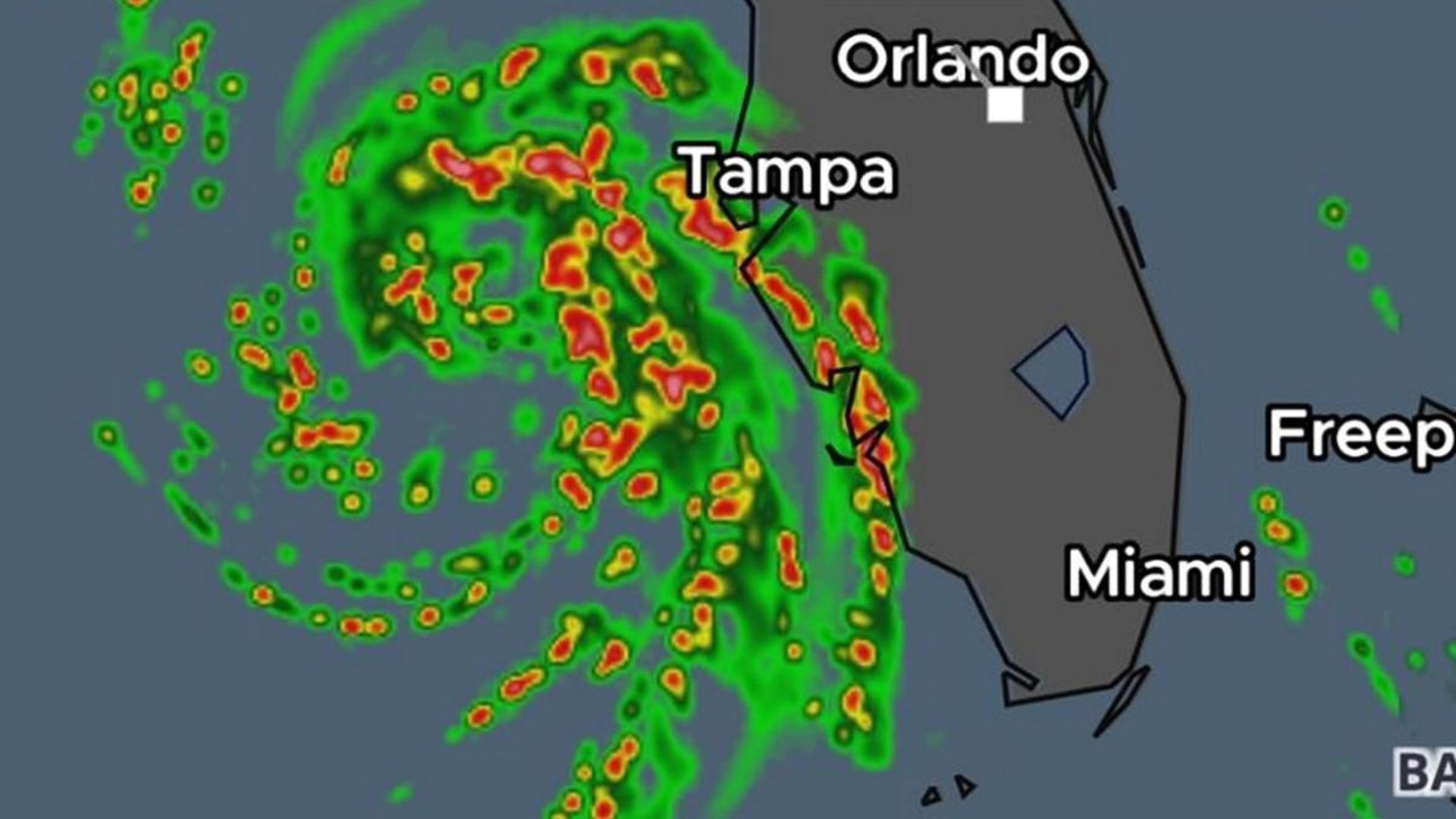 Es probable que Debby traiga lluvias torrenciales e inundaciones costeras a gran parte de la costa del Golfo de Florida este domingo por la noche.