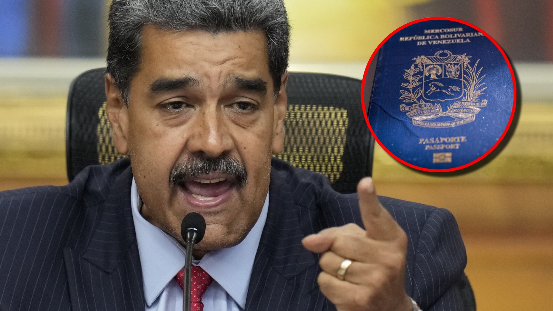 Venezuela cancela pasaportes a la oposición