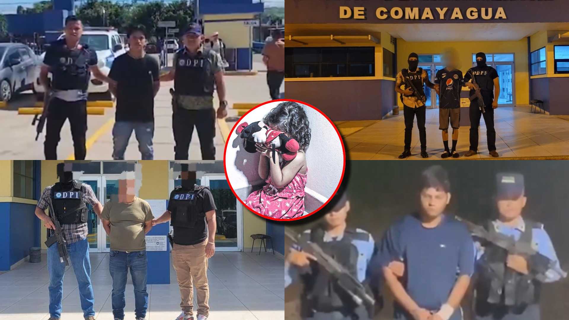 Comayagua reporta cincuenta capturas por abuso a menores