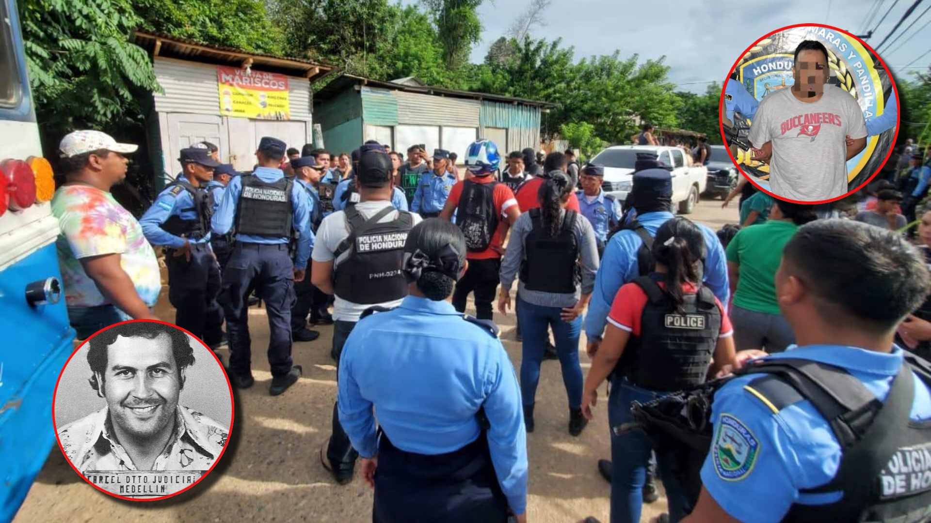 Pobladores intentan liberar a cabecilla de la MS-13 en La Ceiba
