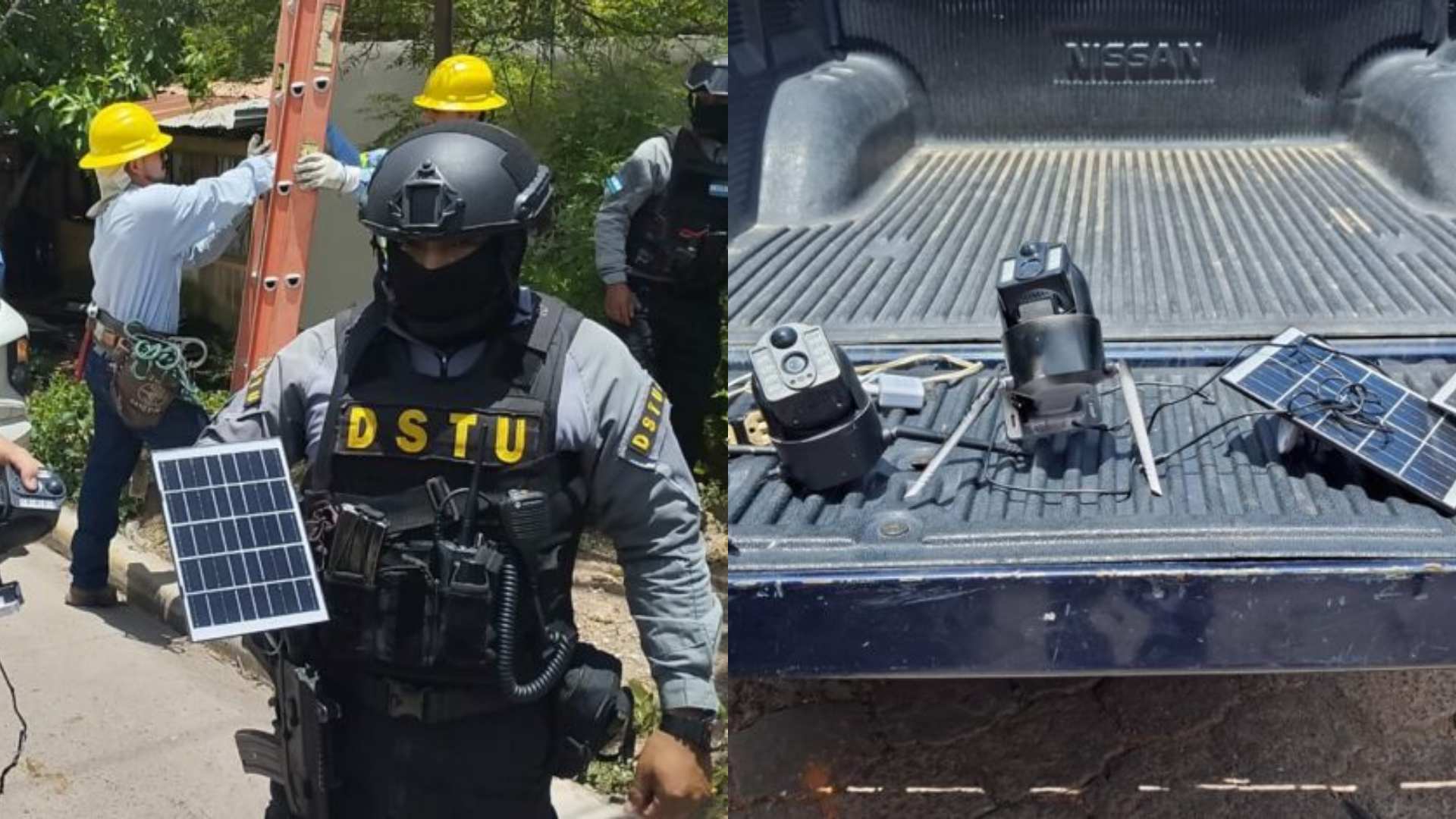cámaras de vigilancia en Tegucigalpa