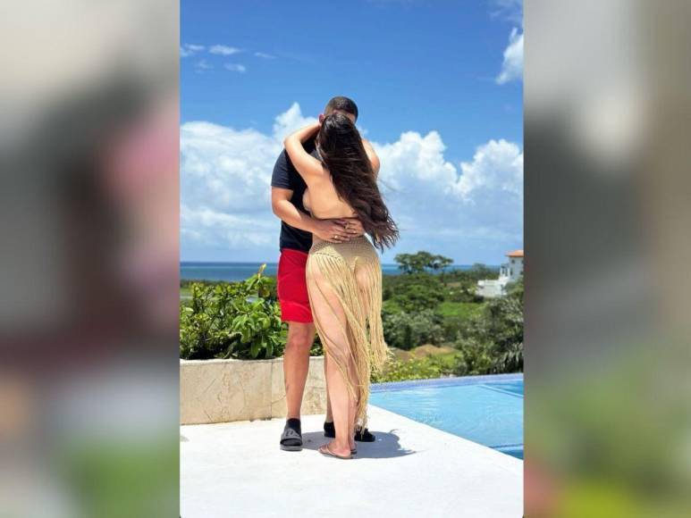 Alejandra Rubio y su novio