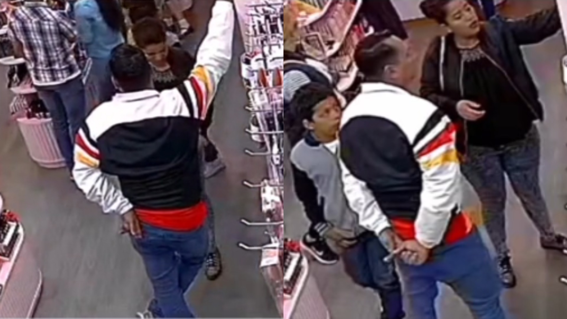 familia robando en tegucigalpa video viral