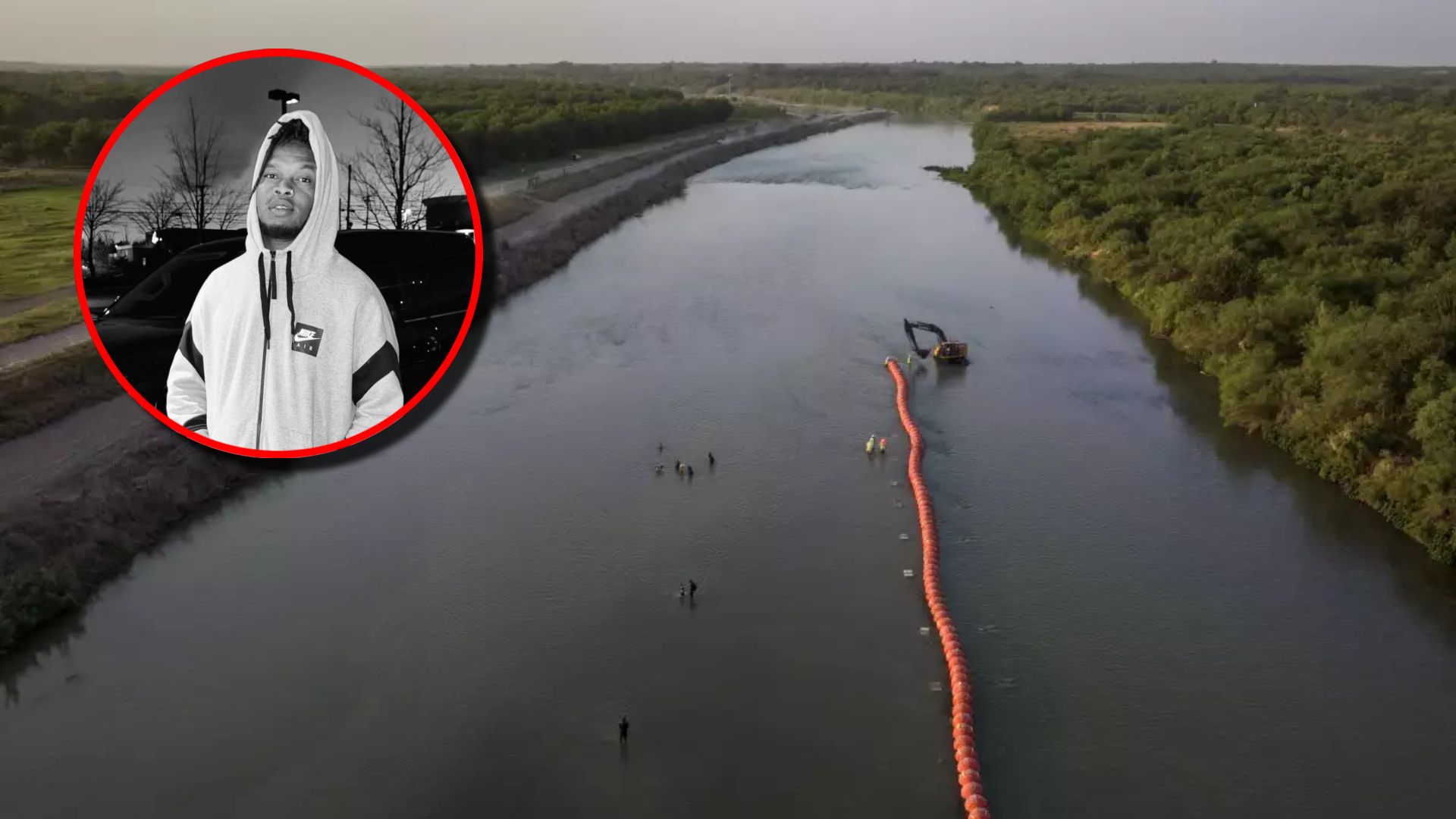 hondureño fallecido en el rio bravo