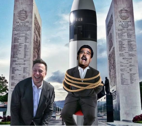 Nicolás Maduro y Elon Musk