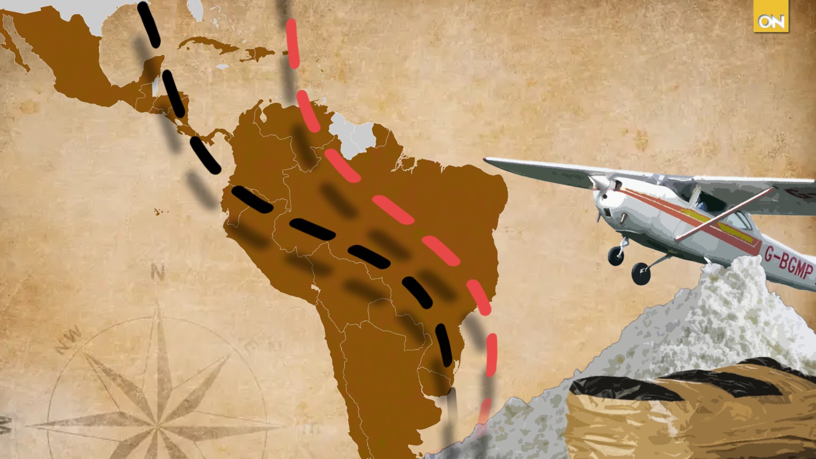 Exponen “nueva ruta” del narco en América Latina; ¿pasa por Honduras?