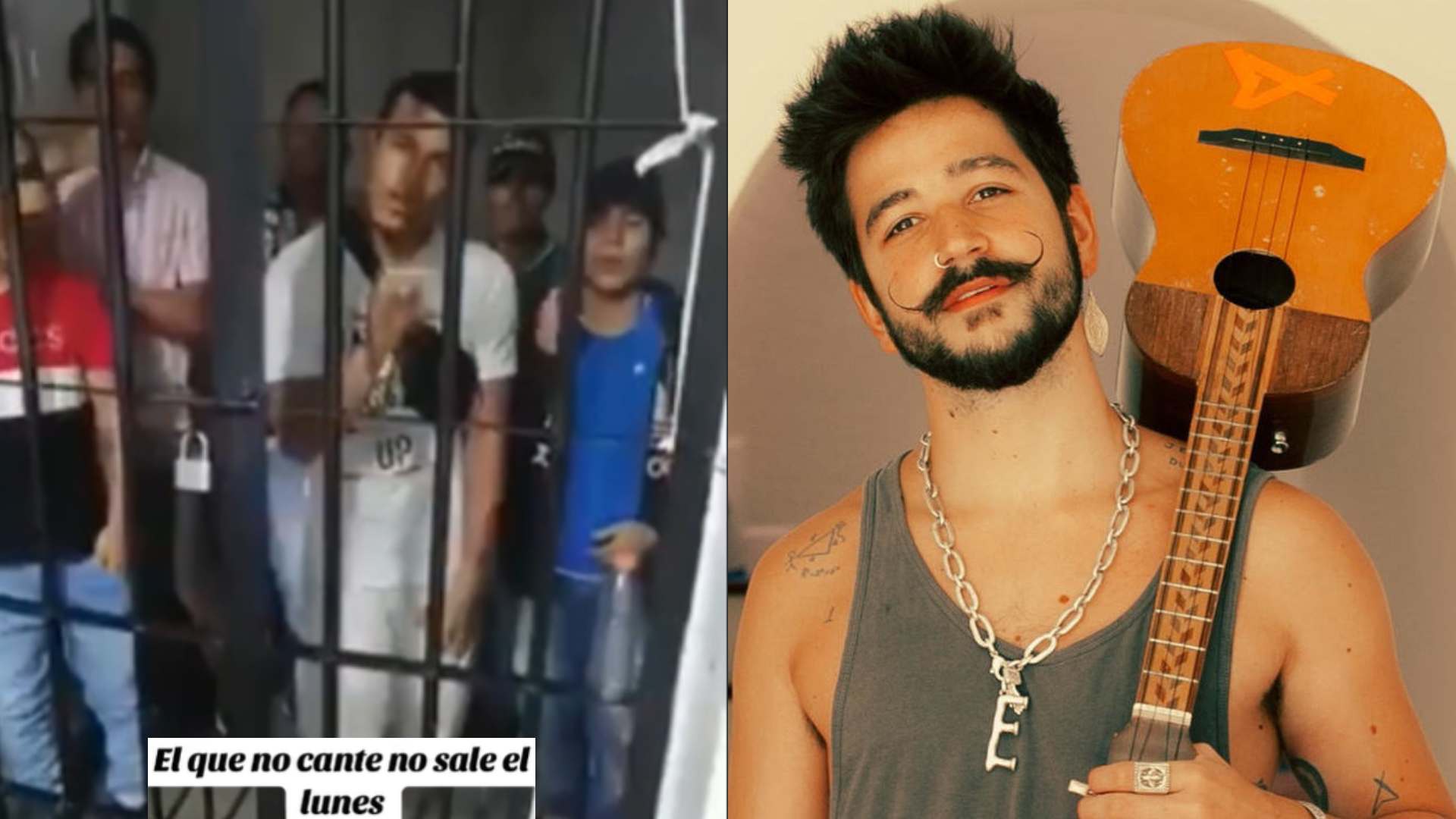 Presos bailan canción de Camilo (VIDEO)