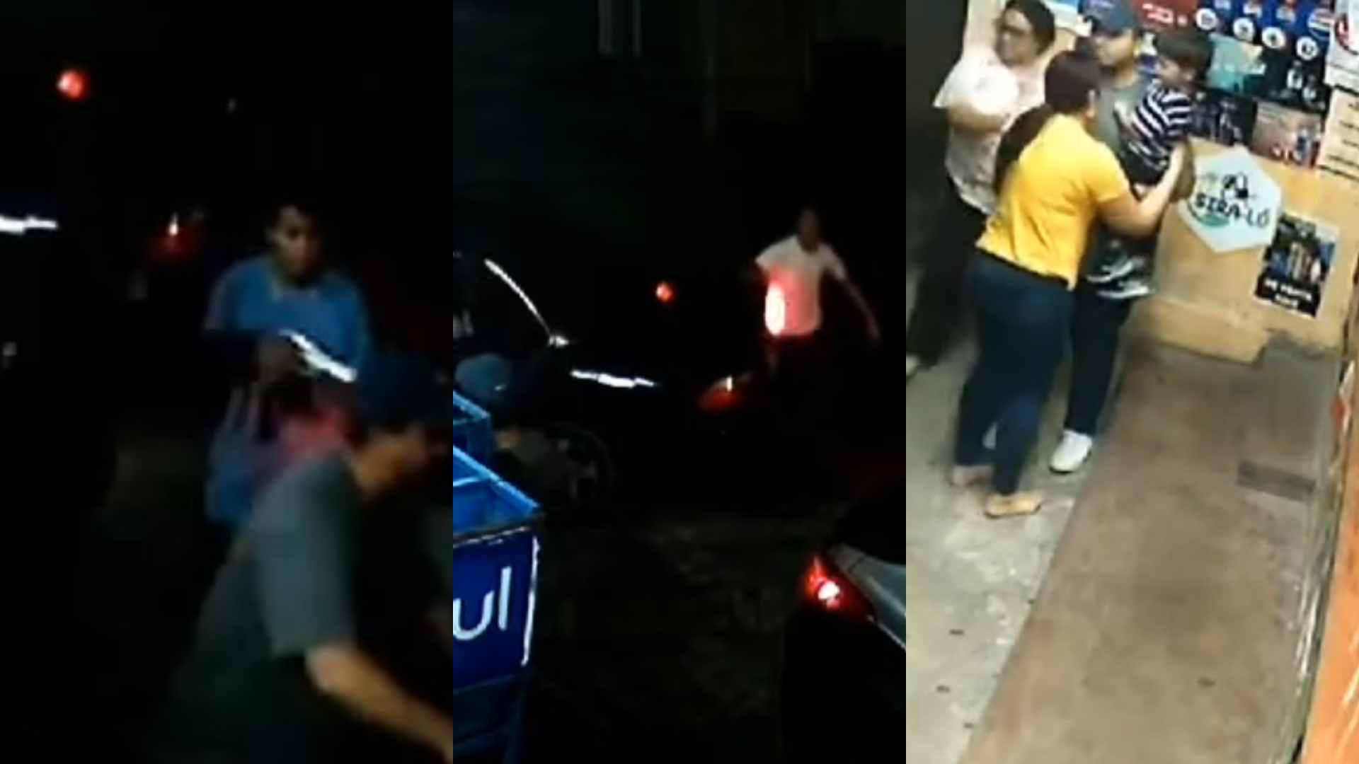 En VIDEO queda momento que robaron auto a familia en Roble Oeste
