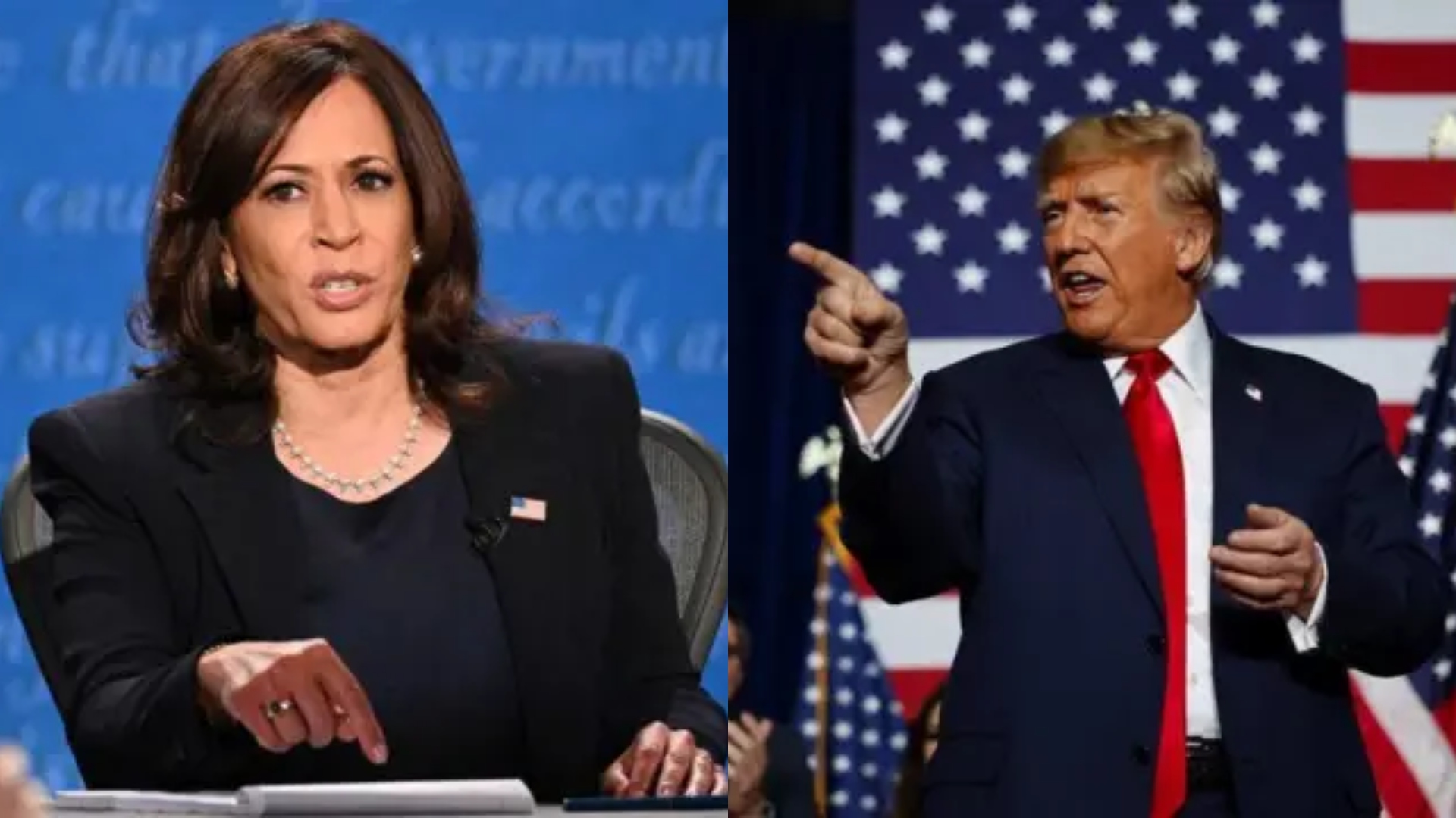 Kamala Harris y Donald Trump