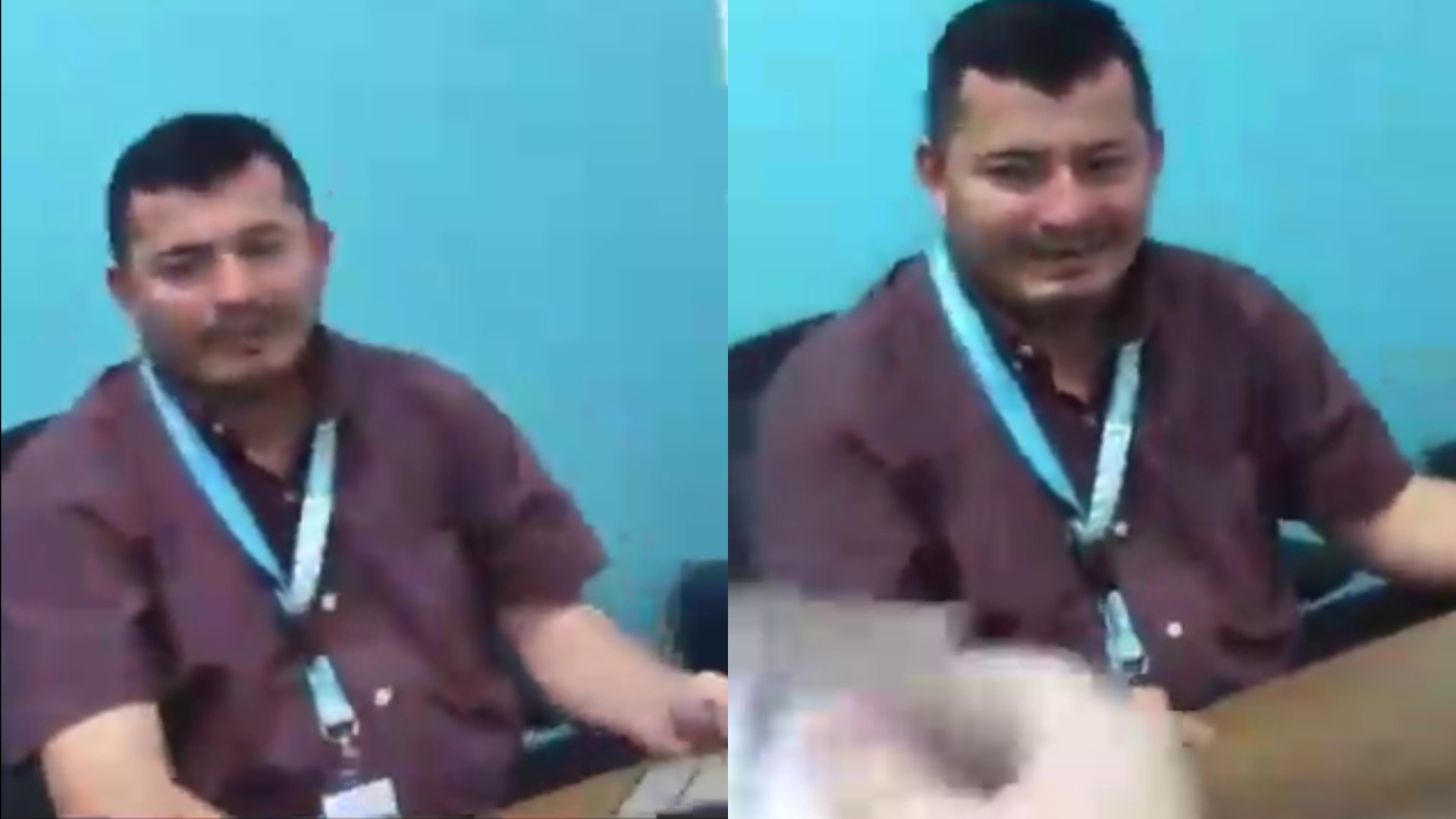 Administrador aduana La Mesas video soborno