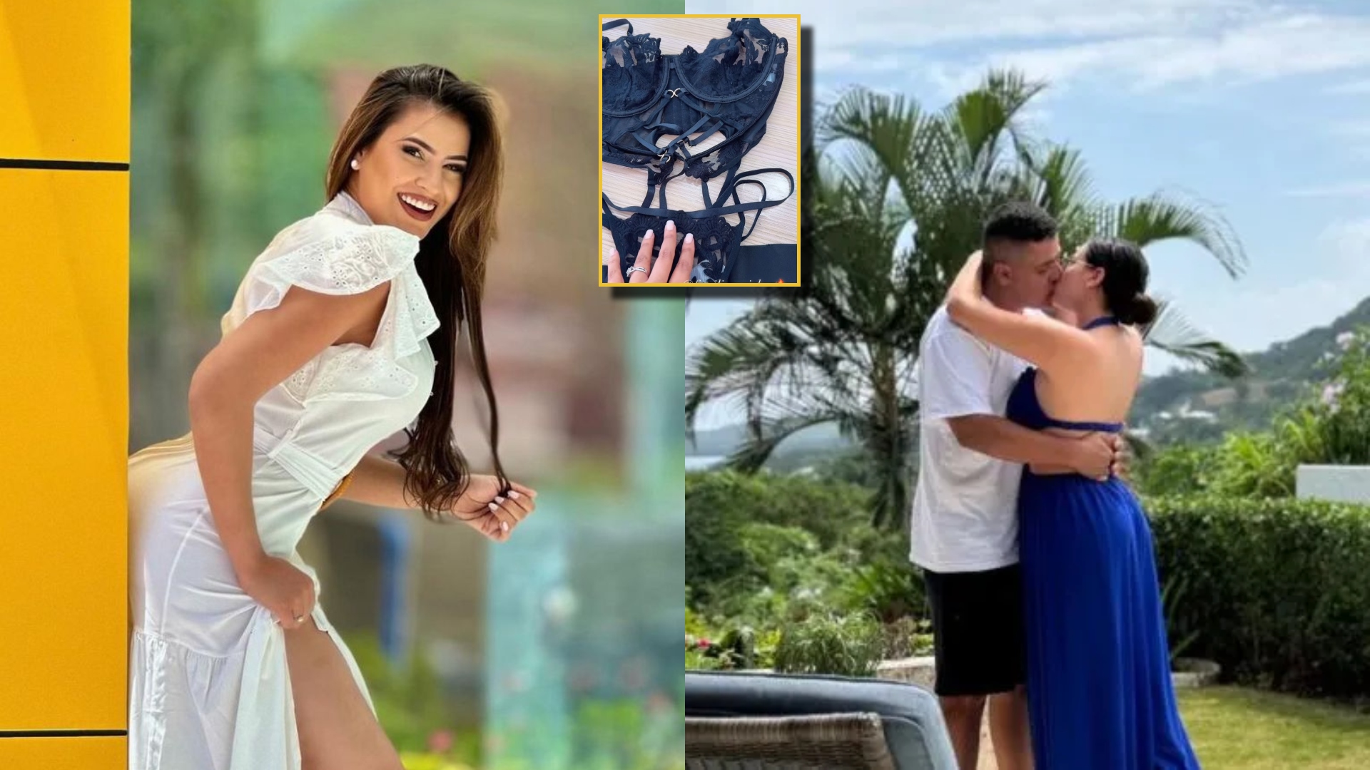 Alejandra Rubio y su pareja