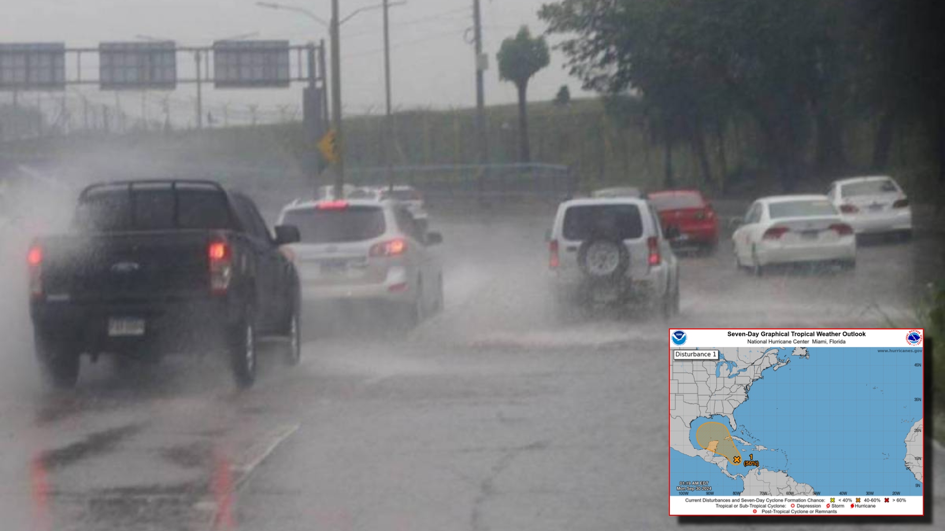 Lluvias en Honduras