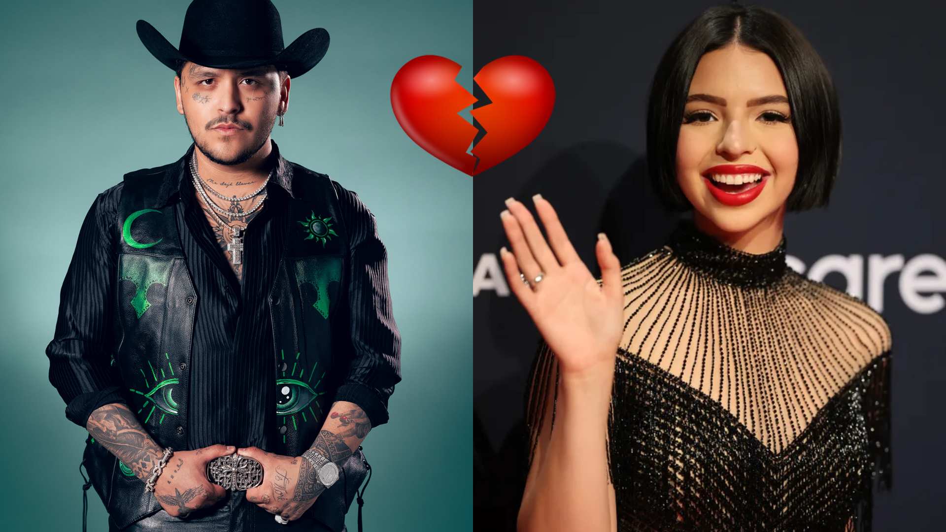 Ángela Aguilar la ausente en bautizo de sobrino de Christian Nodal