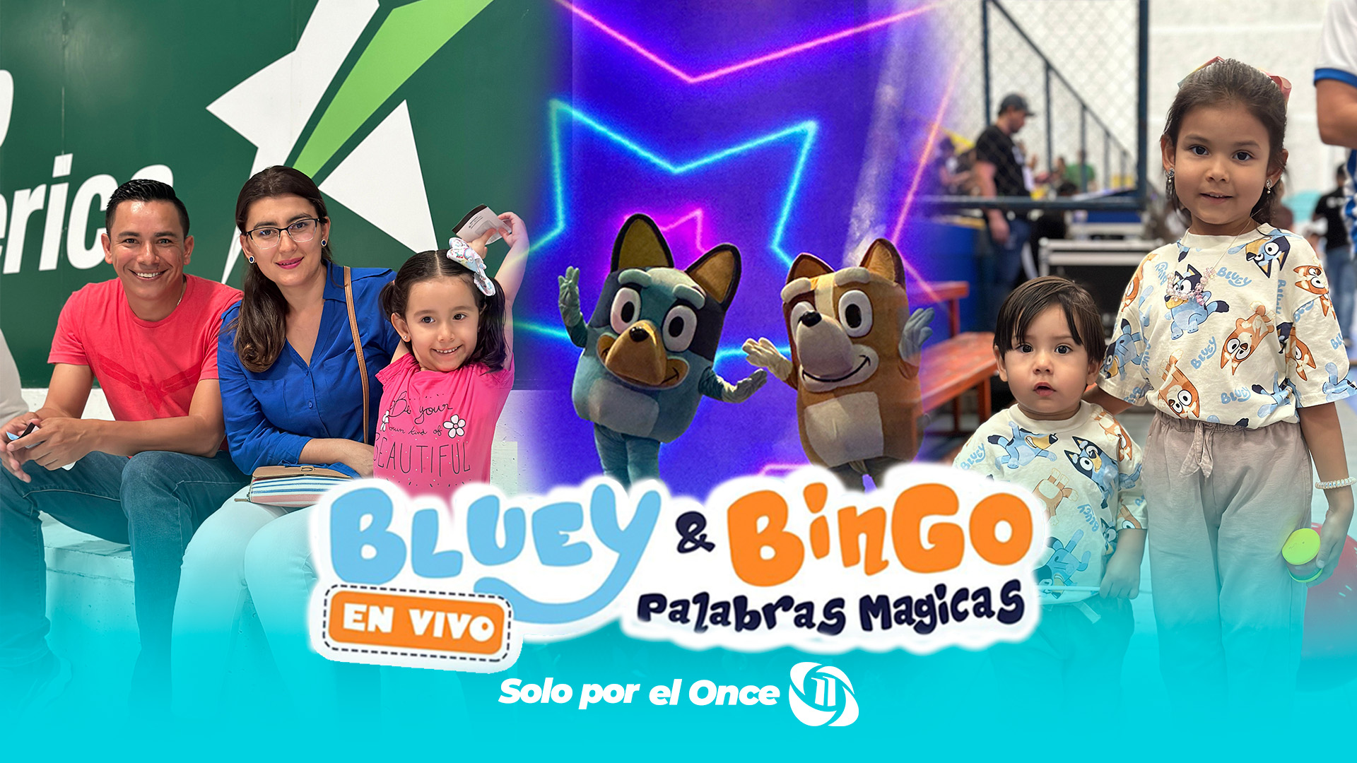 Bluey y Bingo encantó a Honduras