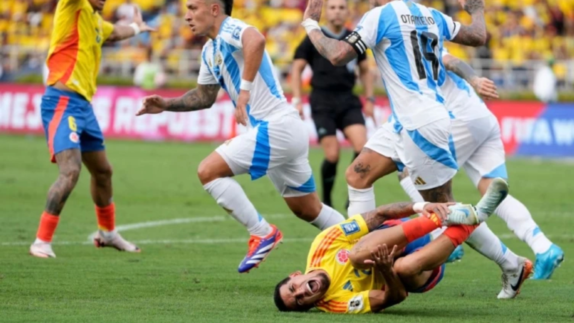 Colombia gana ante Argentina con polémico penal