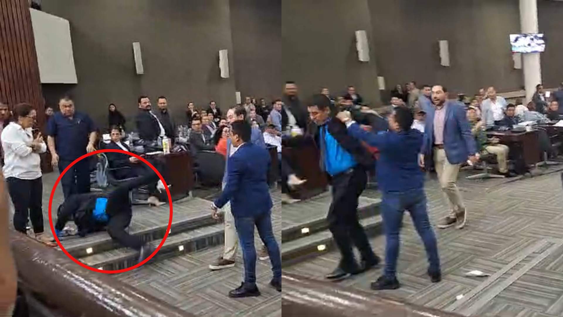 Congreso Nacional inicia en medio de zafarranchos (VIDEO)