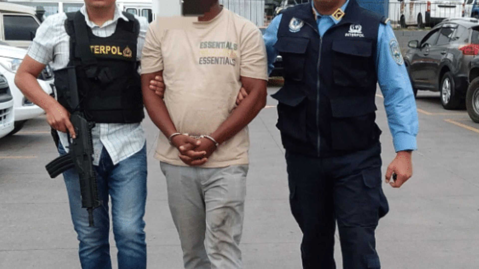 hondureño arrestado