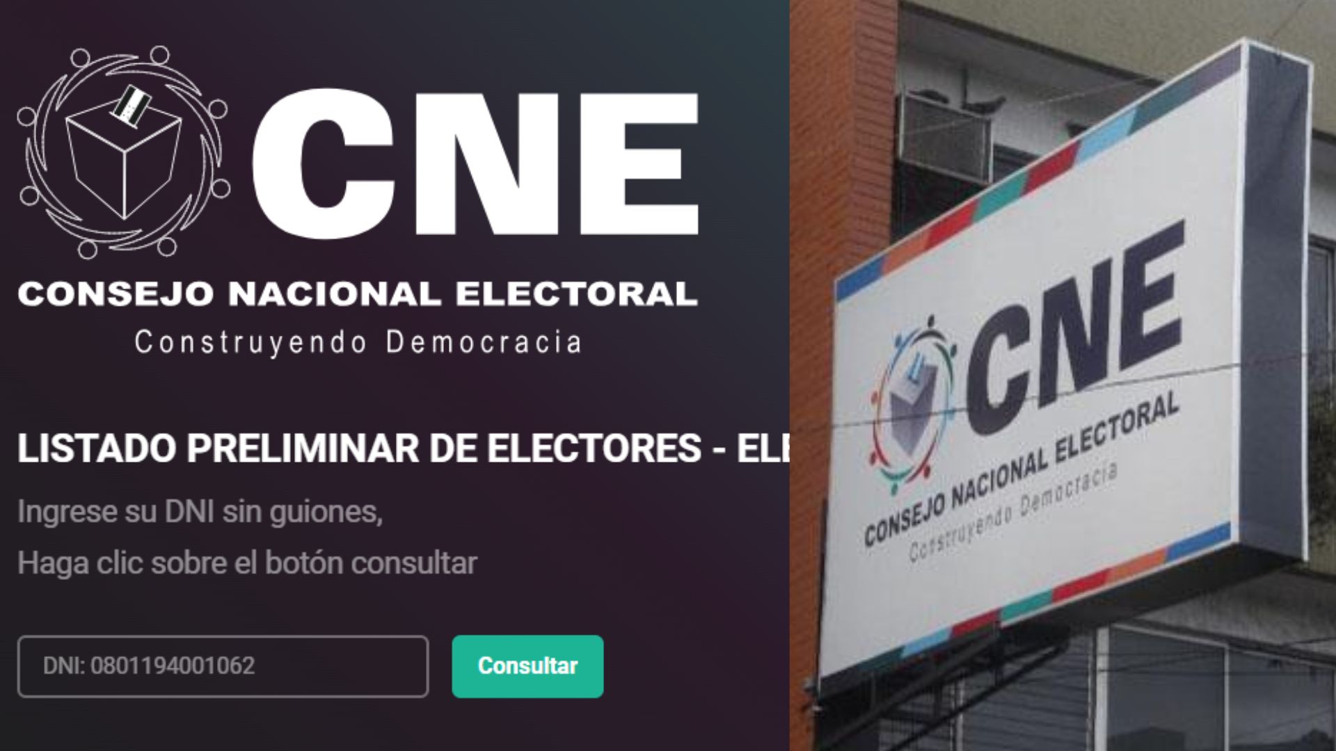 Censo Consejo Nacional Electoral