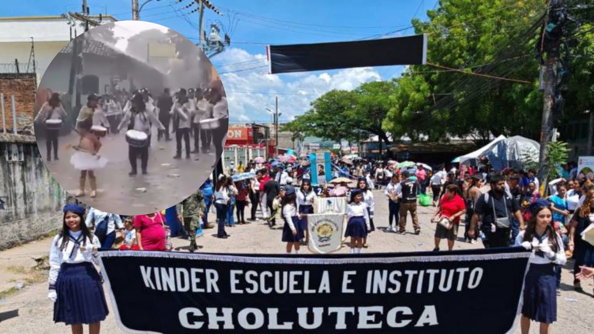 Desfiles patrios Choluteca