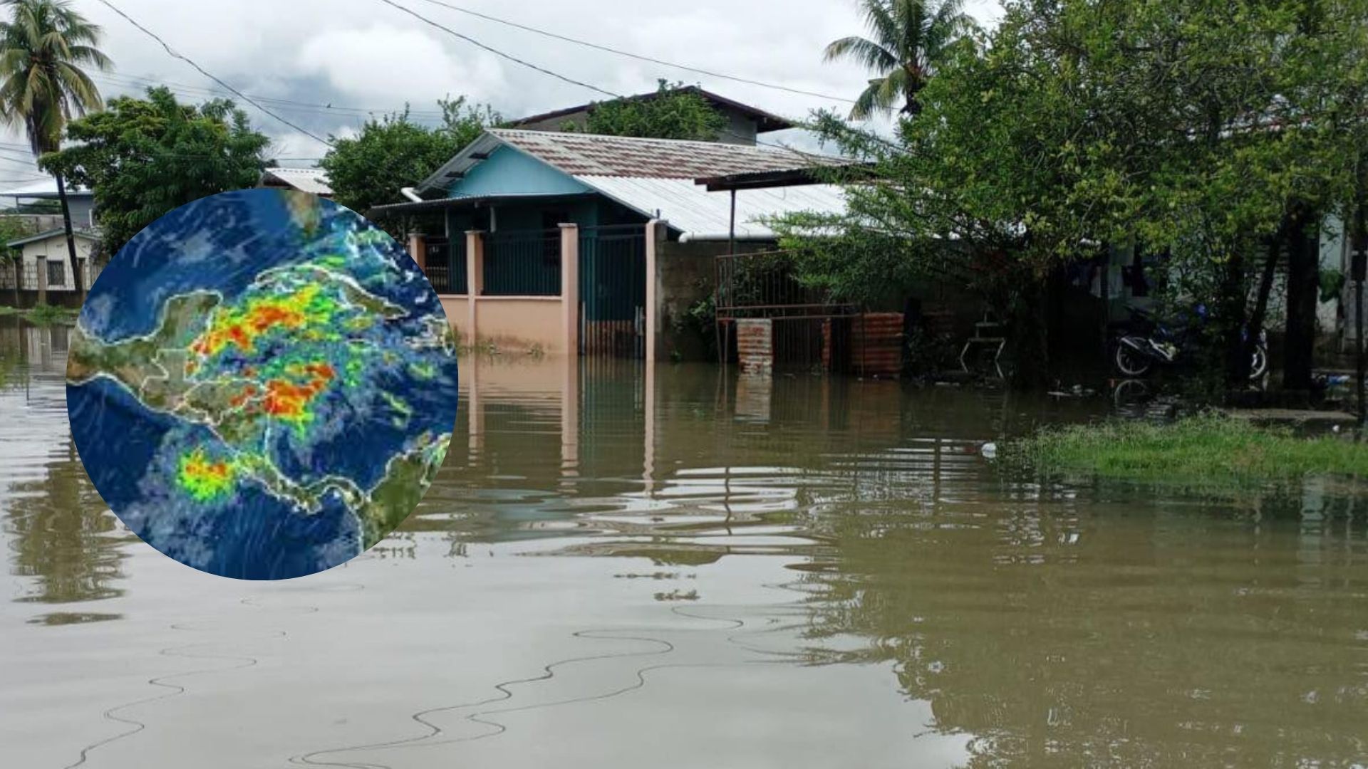 Zonas afectadas por lluvias
