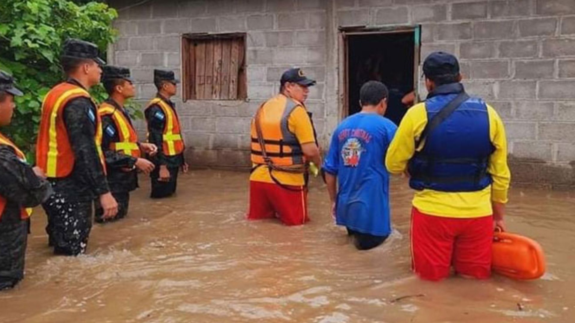 afectados lluvias Honduras