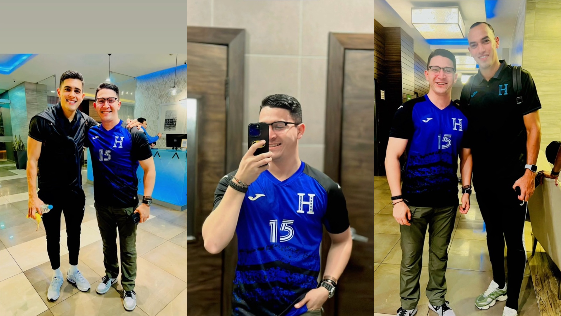 Daniel Romero el hondureño que asistió a partido de la Honduras