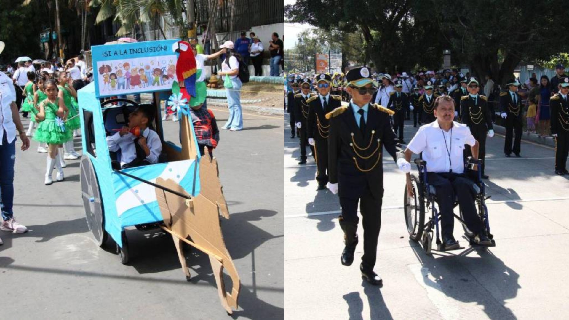 Desfiles en Honduras 2024 escuelas