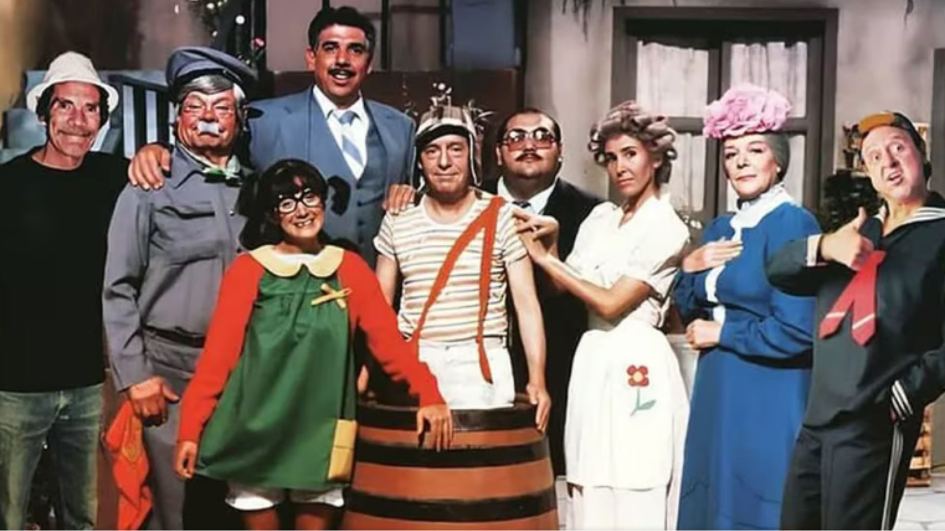 Personajes de El Chavo 8.