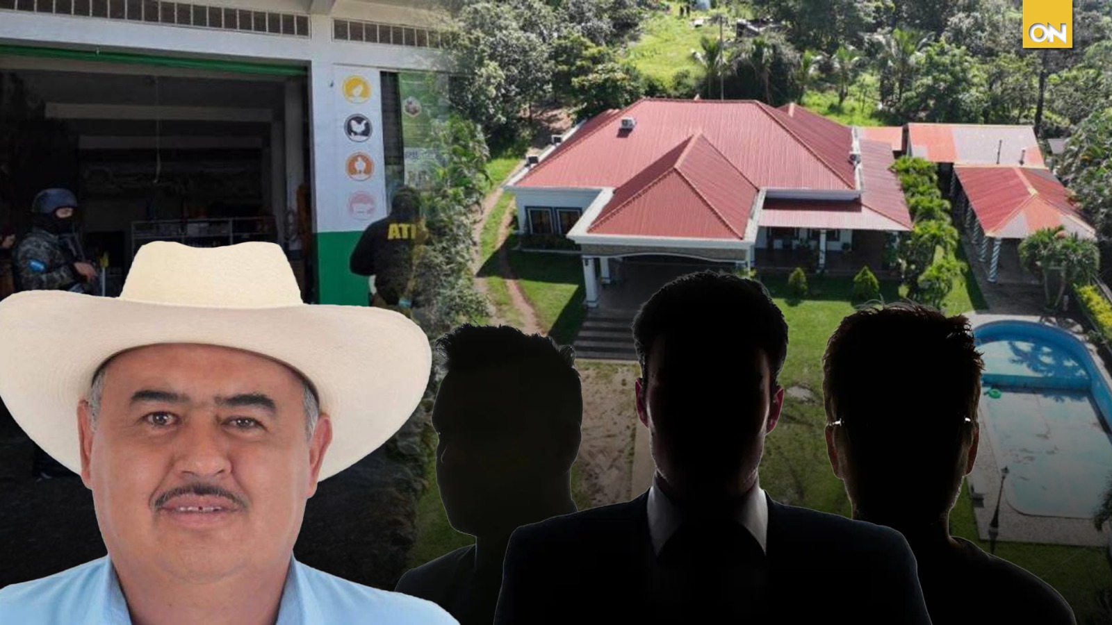 Cuatro allanamientos de morada, cinco inspecciones y el aseguramiento de bienes de origen ilícito en el municipio de Lepaera, Lempira, se hicieron en relación con el expediente que involucra al exalcalde Edgar Antonio Murillo Cruz.