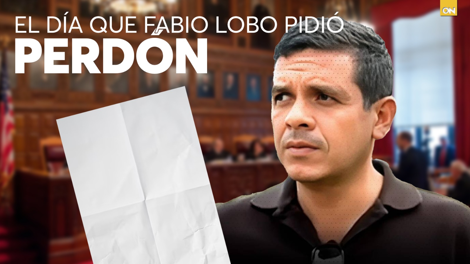 En 2017, el hijo de Pepe Lobo se puso de pie, luchando contra los grilletes en sus tobillos, y desdobló un papel: era su carta de arrepentimiento. Esa misiva se la leyó a la jueza Lorna Gail Schofield. ¿Logró conmoverla?