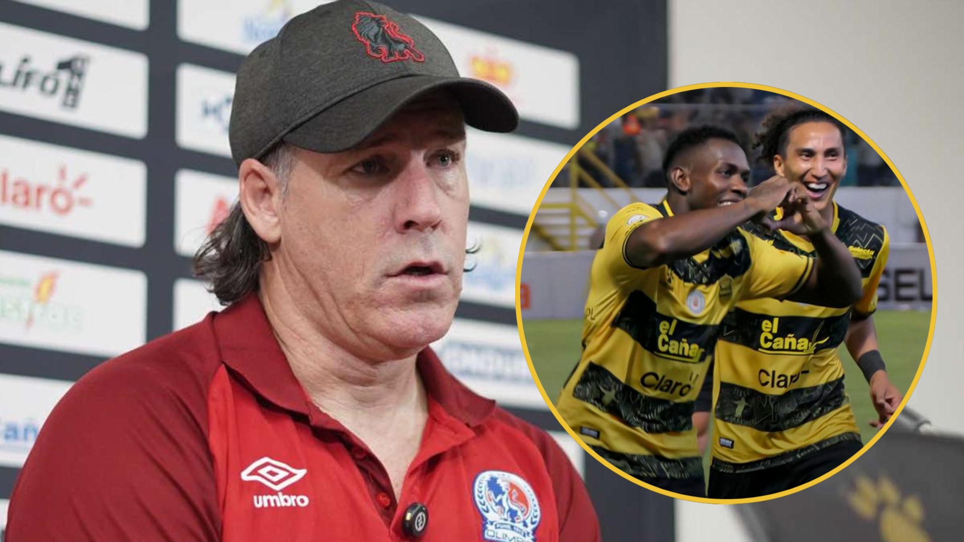 Gustavo Reggi reacciona a la derrota del Olimpia ante el Real España