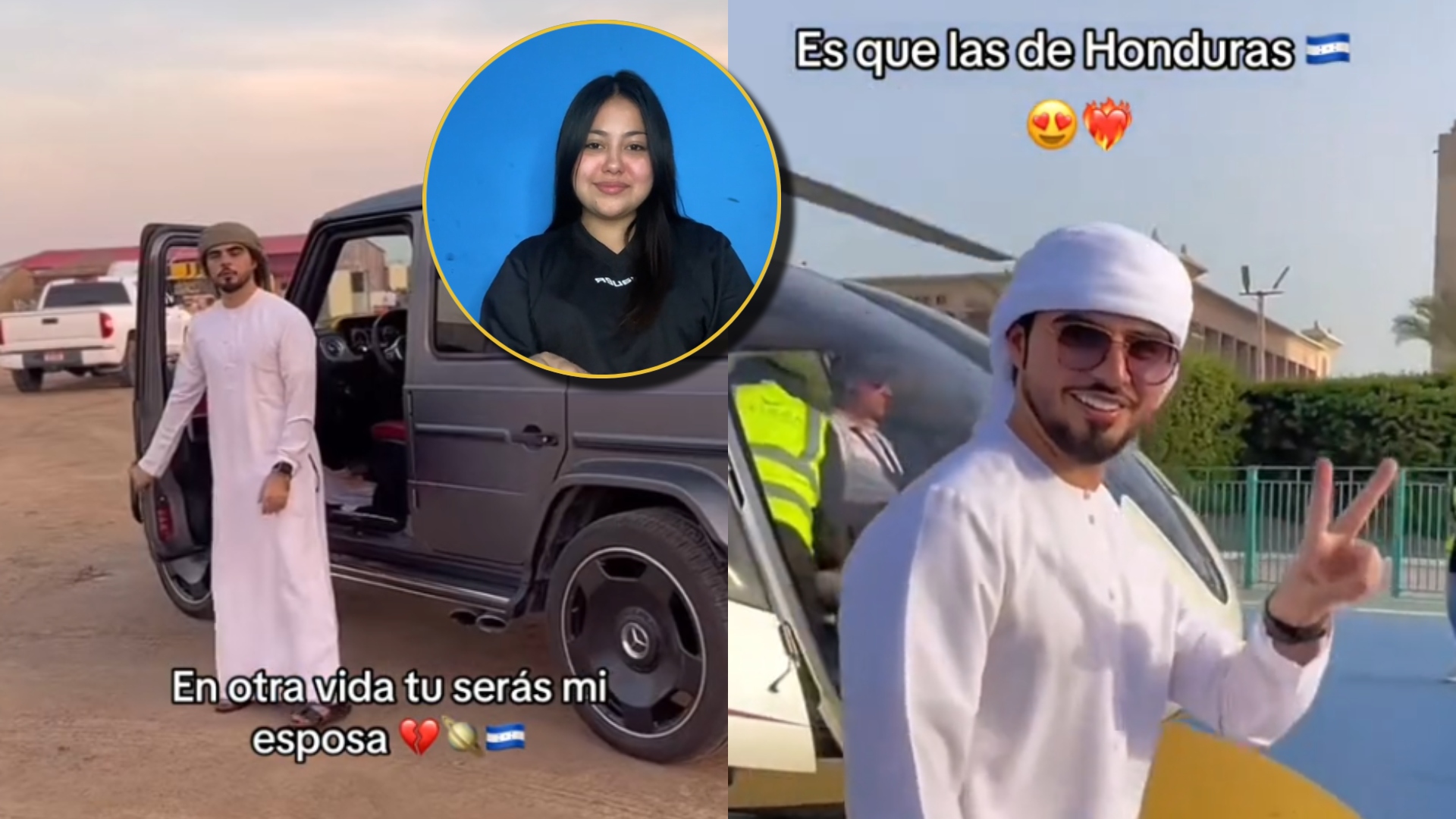 árabe enamorado de Honduras